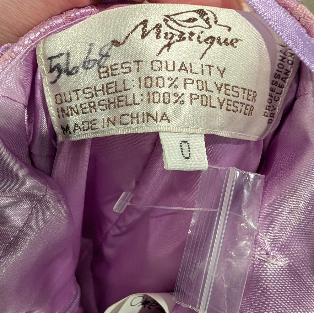 Lavender Mystique Ruffled Dress - Picture 6 of 8